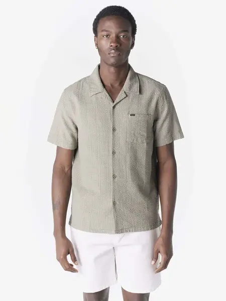 KOROSHI Košeľa  olivová