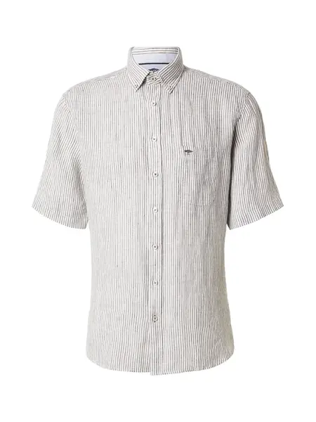 FYNCH-HATTON Košeľa 'Classic'  kaki / biela