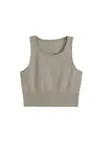 Aim'n Športový top  tmavobéžová