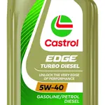 Motorový olej Castrol EDGE TURBO DIESEL 1L 5W40 TITANIUM FST