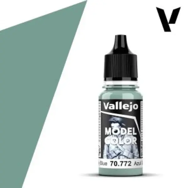 Modelářská barva Vallejo 18ml – 772 Medium Grey Blue