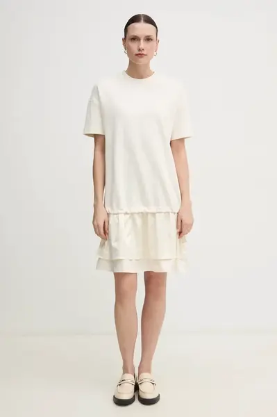 Šaty Joop! béžová barva, mini, oversize, 30046247