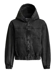 khujo Prechodná bunda 'Gretel'  čierny denim