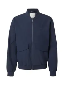 Calvin Klein Prechodná bunda  tmavomodrá