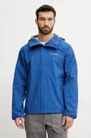 Outdoorová bunda Columbia Earth Explorer II modrá barva, 2117013