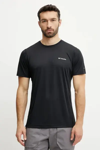 Sportovní tričko Columbia Zero Rules černá barva, 2118501