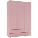 Šatní skříň Cosmo C17 růžový