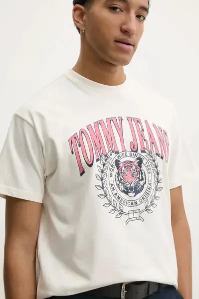 Bavlněné tričko Tommy Jeans