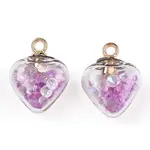 Glow in the Dark Luminous Glass Pendants