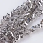 Electroplate Glass Beads Strands