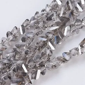 Electroplate Glass Beads Strands