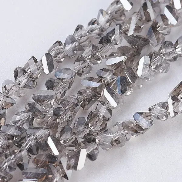 Electroplate Glass Beads Strands