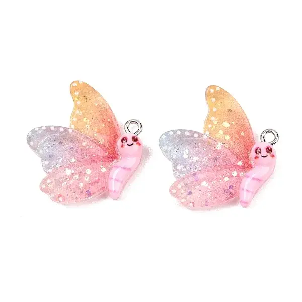 Transparent & Opaque Resin Pendants