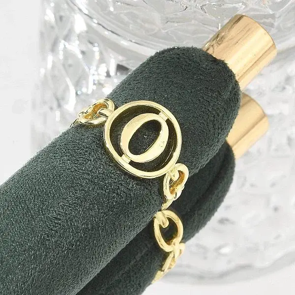 Brass Open Cuff Rings for Women