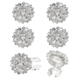 6Pcs Alloy Snap Bottons