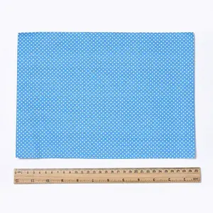 Polka Dot Pattern  Printed A4 Polyester Fabric Sheets