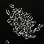 5Pcs Transparent Glass Beads