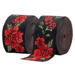 Ethnic Style Embroidery Polyester Ribbons