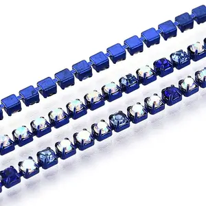 Iron Rhinestone Cup Chains