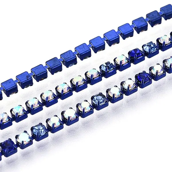 Iron Rhinestone Cup Chains