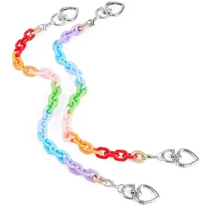 Acrylic Link Chains Bag Extender Chains