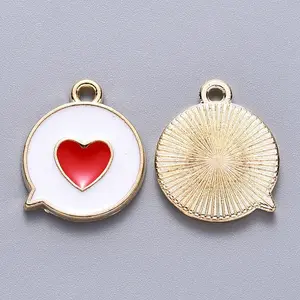 Alloy Enamel Pendants