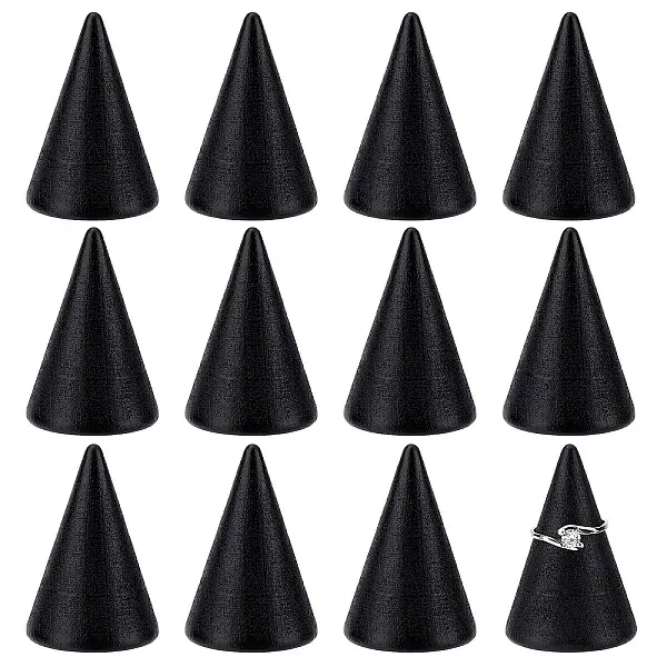 Wooden Finger Ring Display Stands