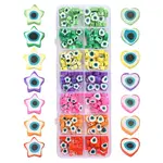 210Pcs 14 Style Handmade Polymer Clay Beads