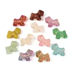 Baking Paint Transparent Glass Beads