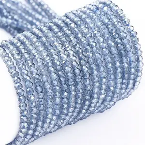 Electroplate Glass Beads Strands