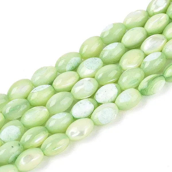 Natural Trochus Shell Beads Strands