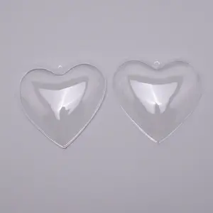 Openable Transparent Plastic Pendants