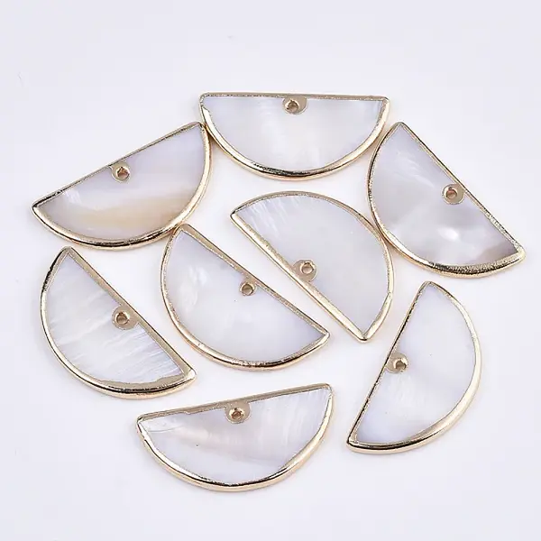 Natural Freshwater Shell Pendants