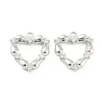 Brass Micro Pave Cubic Zirconia Pendants