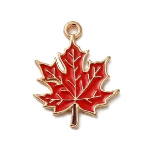 Thanksgiving Day Theme Alloy Enamel Pendants