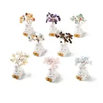 Natural Gemstone Tree Display Decorations