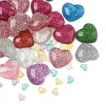 50Pcs 2 Styles Resin Cabochons