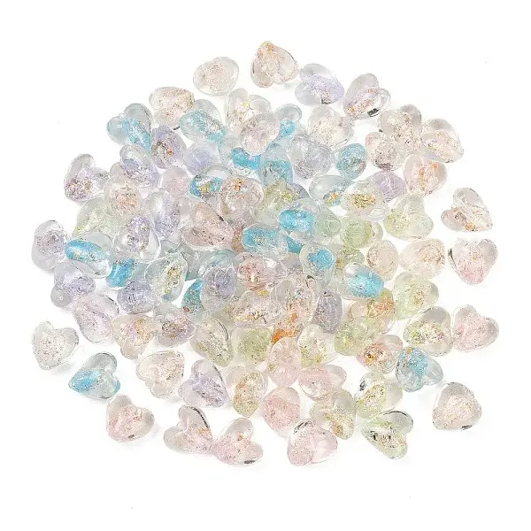 Handmade Foil Glass Beads