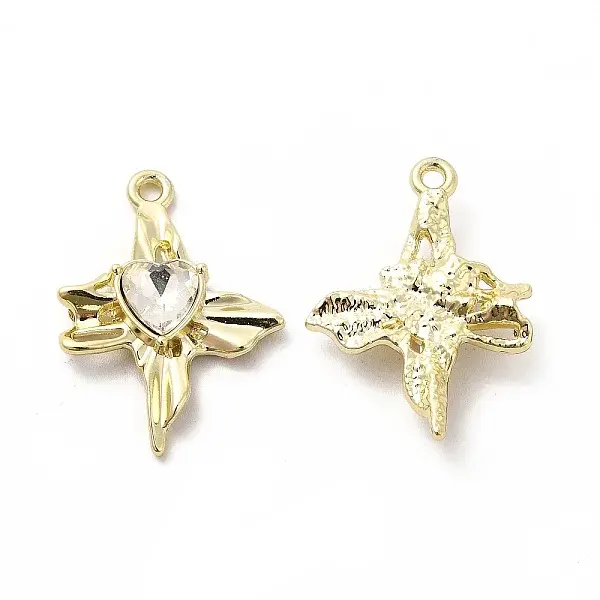 Glass Heart Pendants