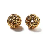 Acrylic Rhinestone Ball Beads