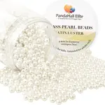 Pearlized Eco-Friendly Dyed Glass Pearl Round Bead