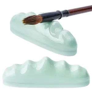 Porcelain Chinese Calligraphy Brush Pen Holder