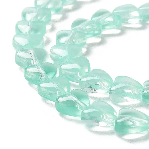 Transparent Glass Beads Strand