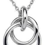 Hot Diamonds Náhrdelník Eternity Interlocking DP372 (řetízek, přívěsek)