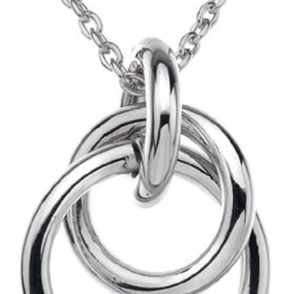 Hot Diamonds Náhrdelník Eternity Interlocking DP372 (řetízek, přívěsek)