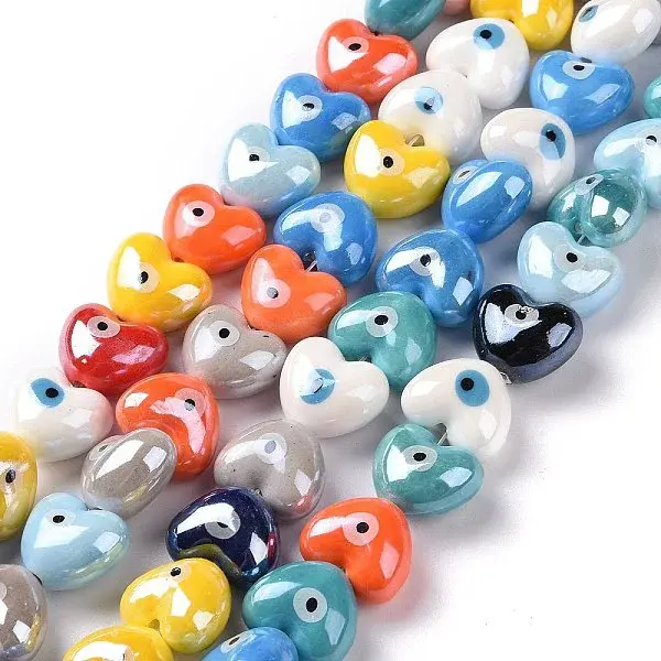 Handmade Porcelain Beads Strands