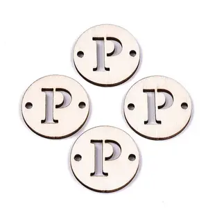 Unfinished Natural Poplar Wood Links Connectors