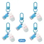 5Pcs Resin Pendant Decorations