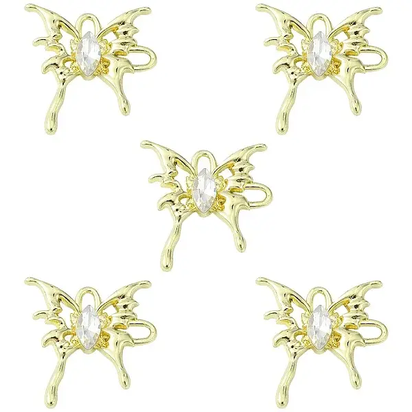 Rack Plating Alloy Connector Charms