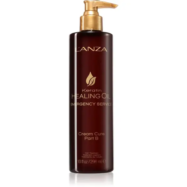 L'anza Keratin Healing Oil vyživující krém pro poškozené a barvené vlasy 296 ml